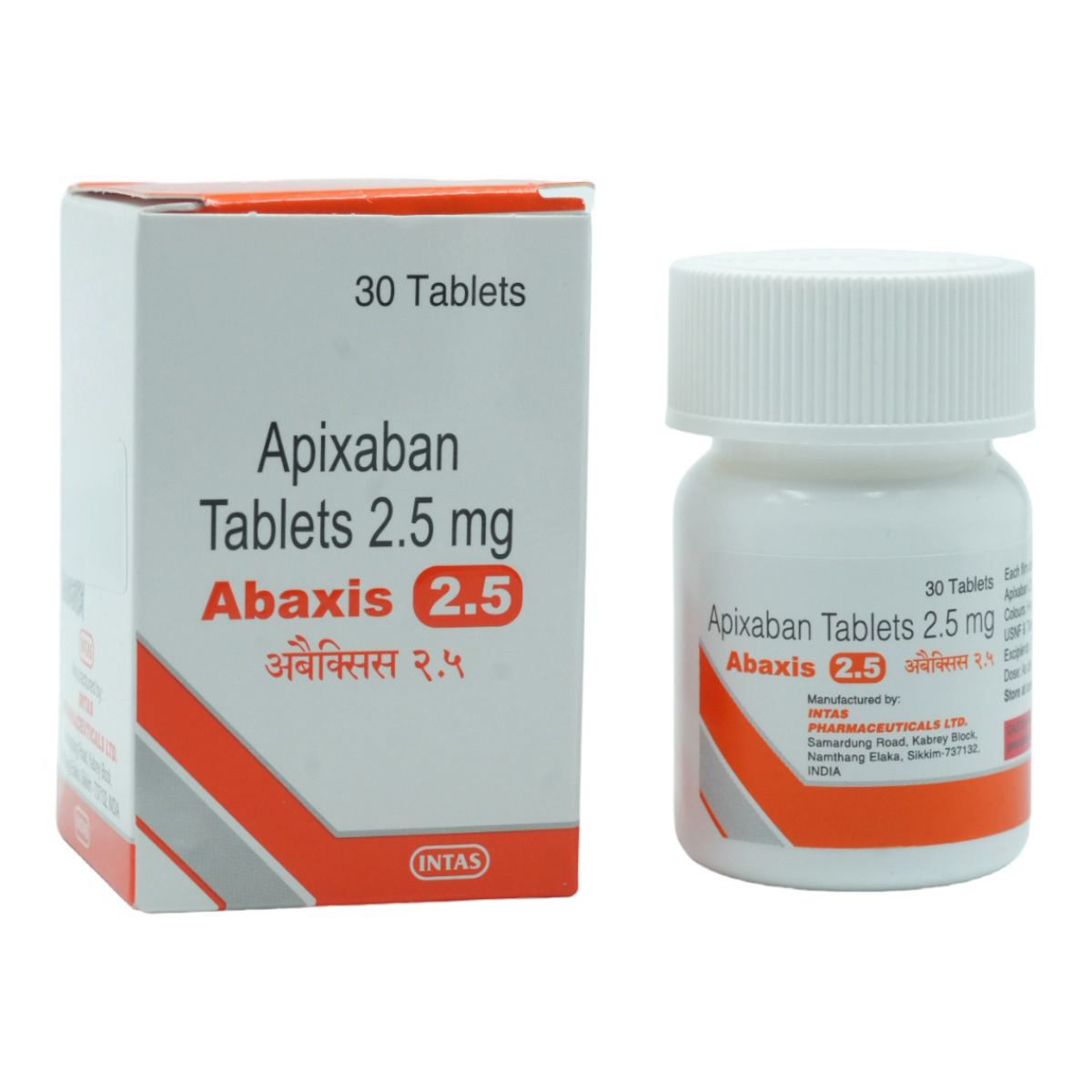 Abaxis 2.5 Tablet 30's, Pack of 1 Tablet Abaxis 2.5 Tablet 30's, Pack of 1 Tablet