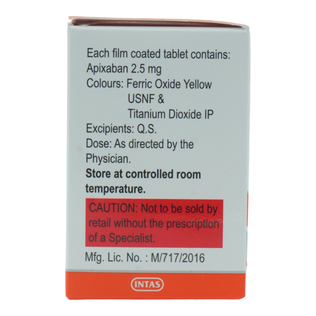 Abaxis 2.5 Tablet 30's, Pack of 1 Tablet Abaxis 2.5 Tablet 30's, Pack of 1 Tablet