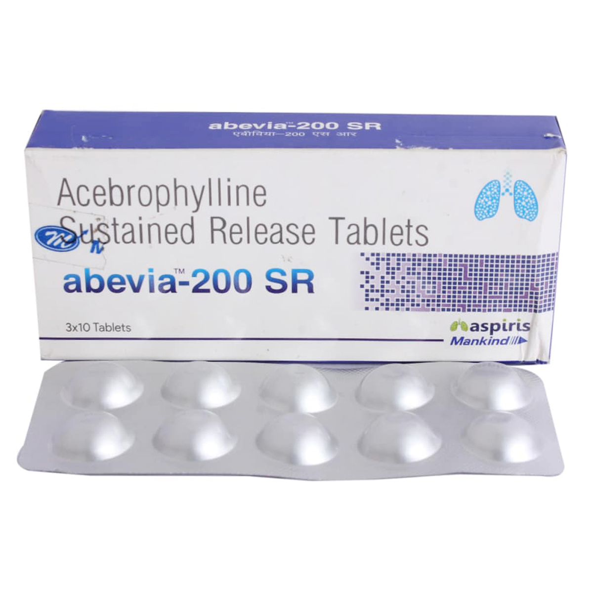 Abevia-200 SR Tablet 10's, Pack of 10 TABLETS Abevia-200 SR Tablet 10's, Pack of 10 TABLETS
