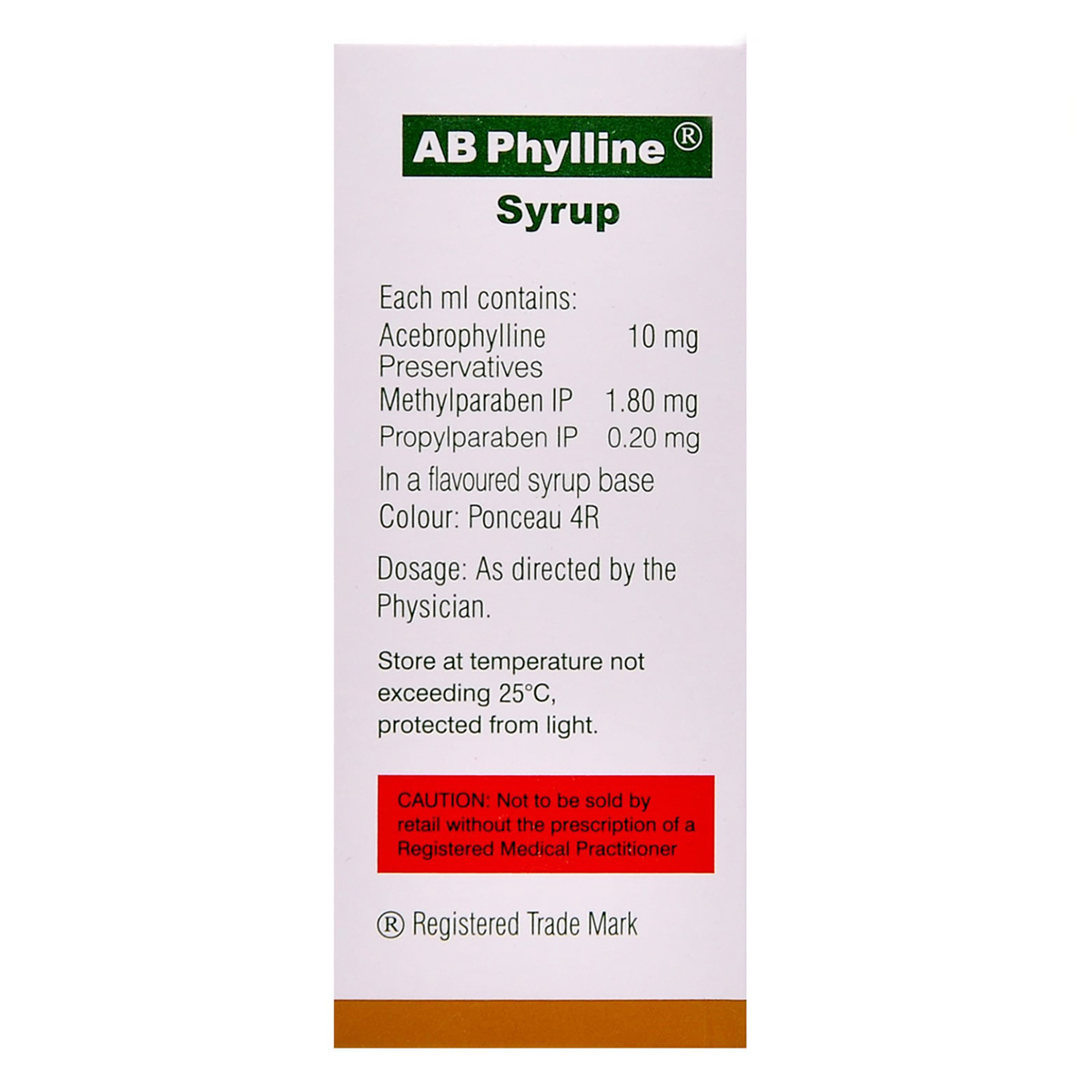 AB Phylline Syrup 100 ml, Pack of 1 Syrup AB Phylline Syrup 100 ml, Pack of 1 Syrup