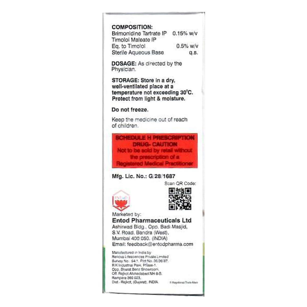 ABPress PF Eye Drops 10 ml, Pack of 1 ABPress PF Eye Drops 10 ml, Pack of 1