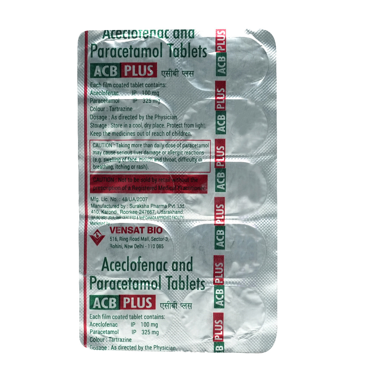 Buy Acb Plus Tablet 10's Online