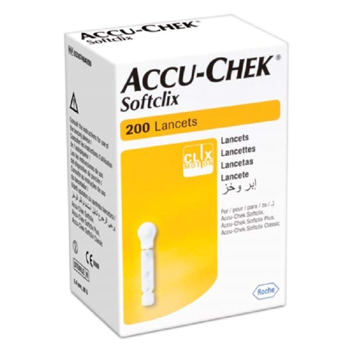 Accu-Chek Softclix Lancets, 200 Count, Pack of 1 Accu-Chek Softclix Lancets, 200 Count, Pack of 1