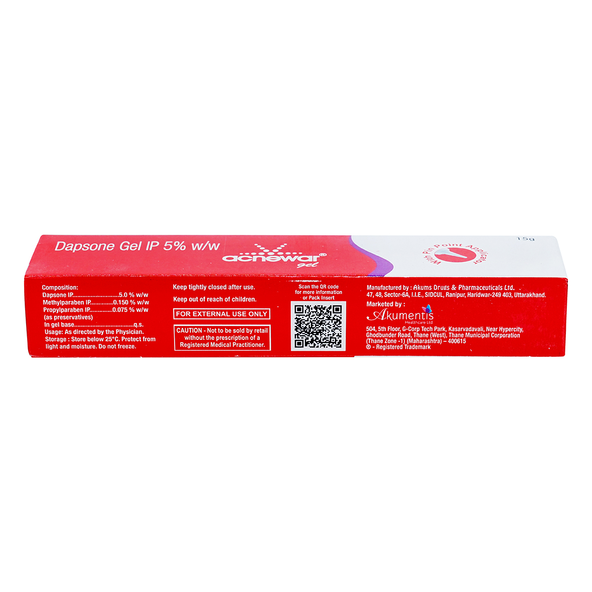Acnewar Gel 15 gm, Pack of 1 GEL Acnewar Gel 15 gm, Pack of 1 GEL