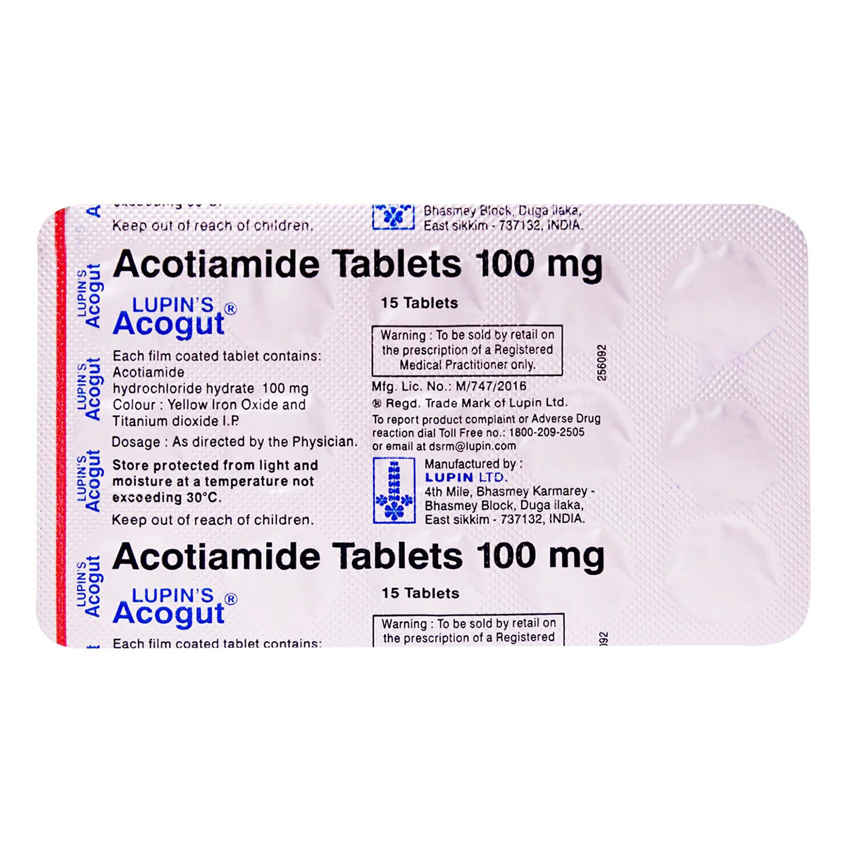 Acogut Tablet 15's, Pack of 15 TABLETS Acogut Tablet 15's, Pack of 15 TABLETS