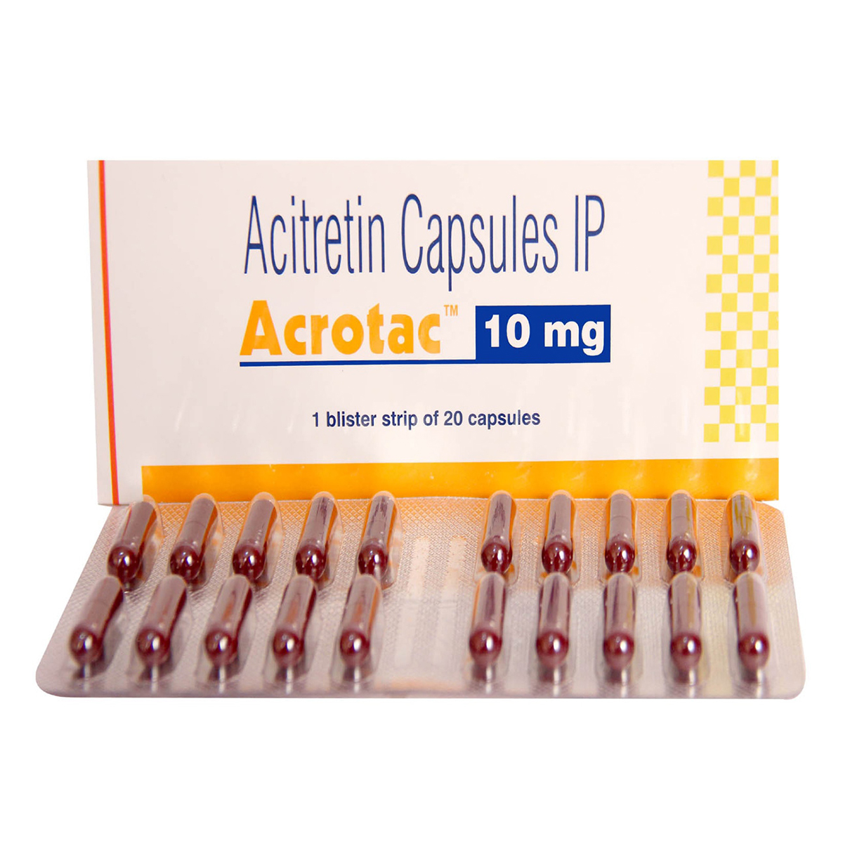 Acrotac 10 mg Capsule 20's, Pack of 20 CAPSULES Acrotac 10 mg Capsule 20's, Pack of 20 CAPSULES