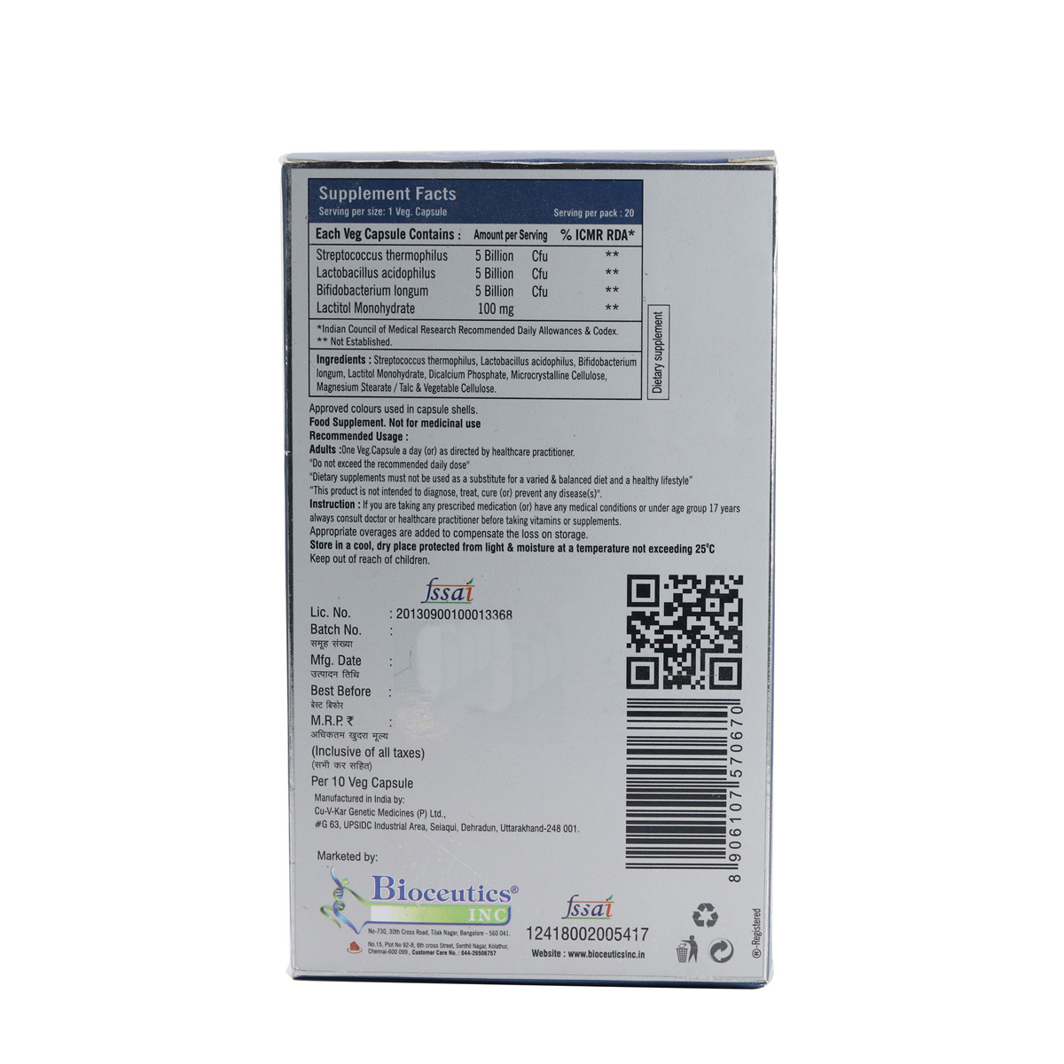 Actiflora 15B Capsule 10's, Pack of 10 Actiflora 15B Capsule 10's, Pack of 10