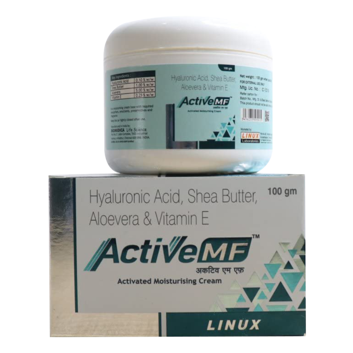 Active MF Moisturising Cream 100 gm, Pack of 1 Active MF Moisturising Cream 100 gm, Pack of 1
