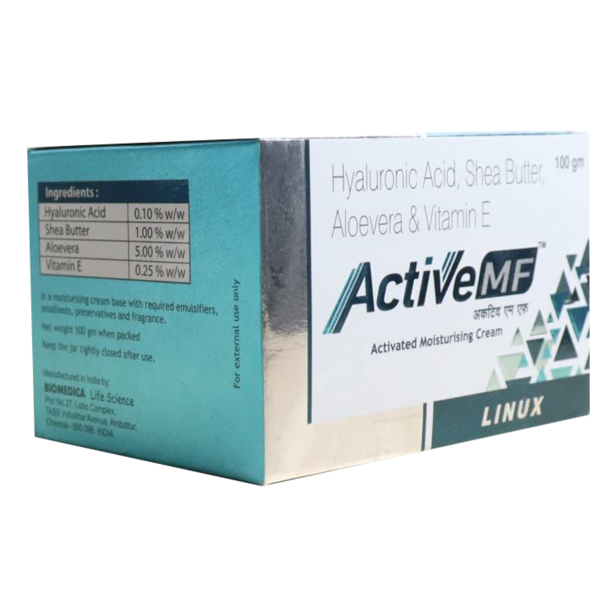 Active MF Moisturising Cream 100 gm, Pack of 1 Active MF Moisturising Cream 100 gm, Pack of 1