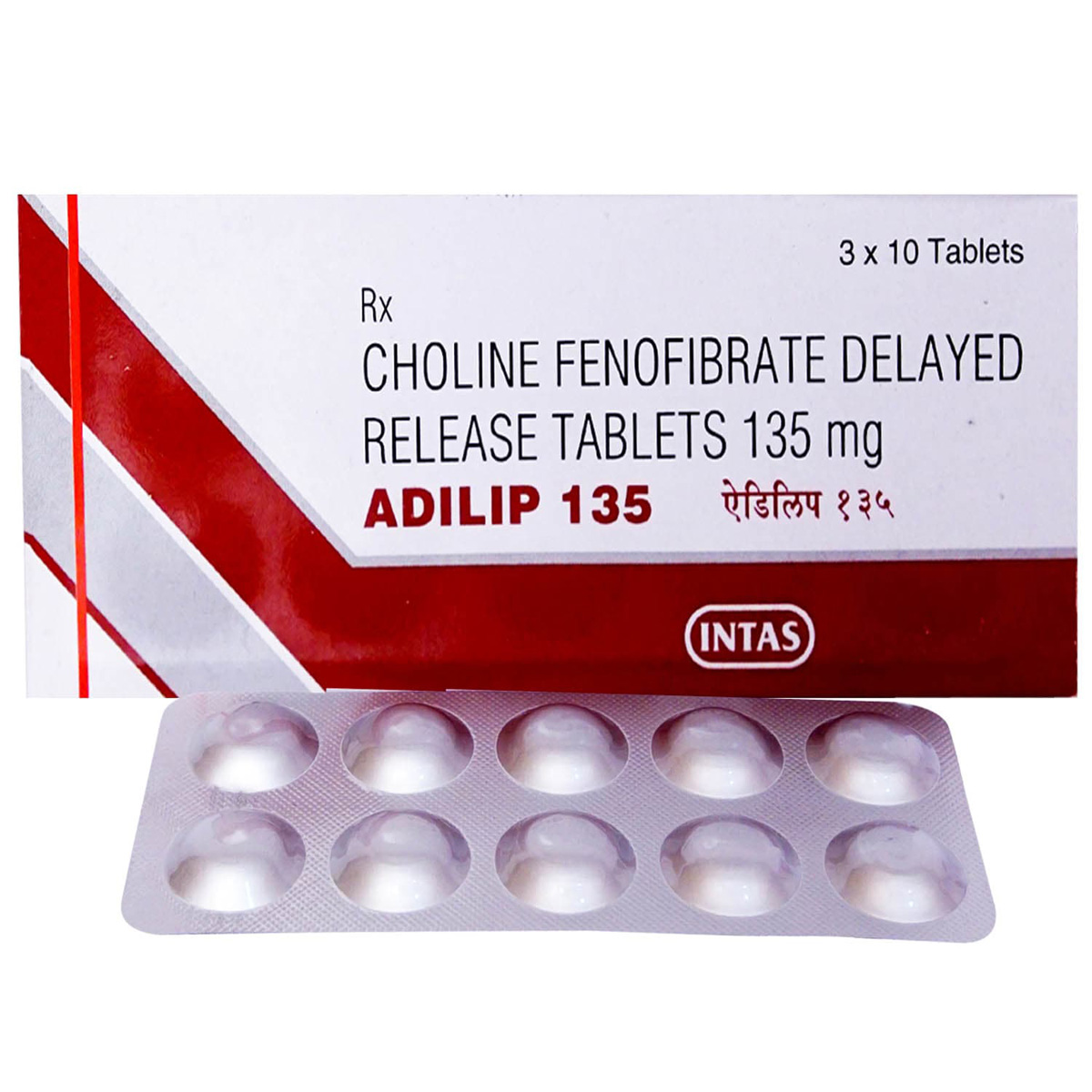 Buy Adilip 135 Tablet 10's Online