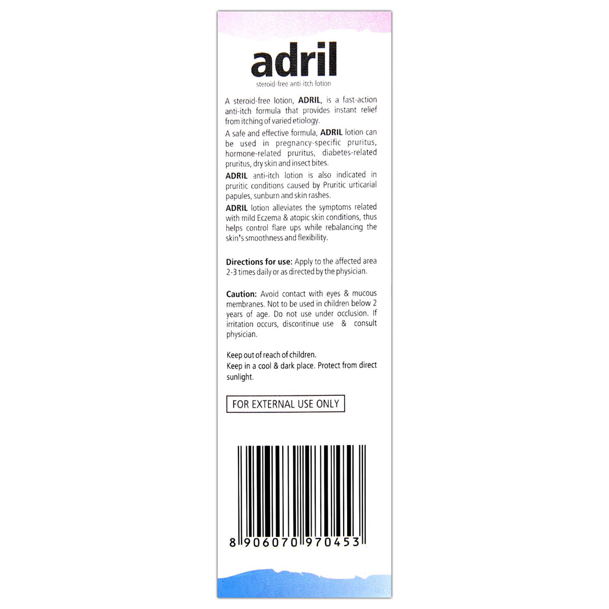 Adril Lotion 100 ml, Pack of 1 Adril Lotion 100 ml, Pack of 1