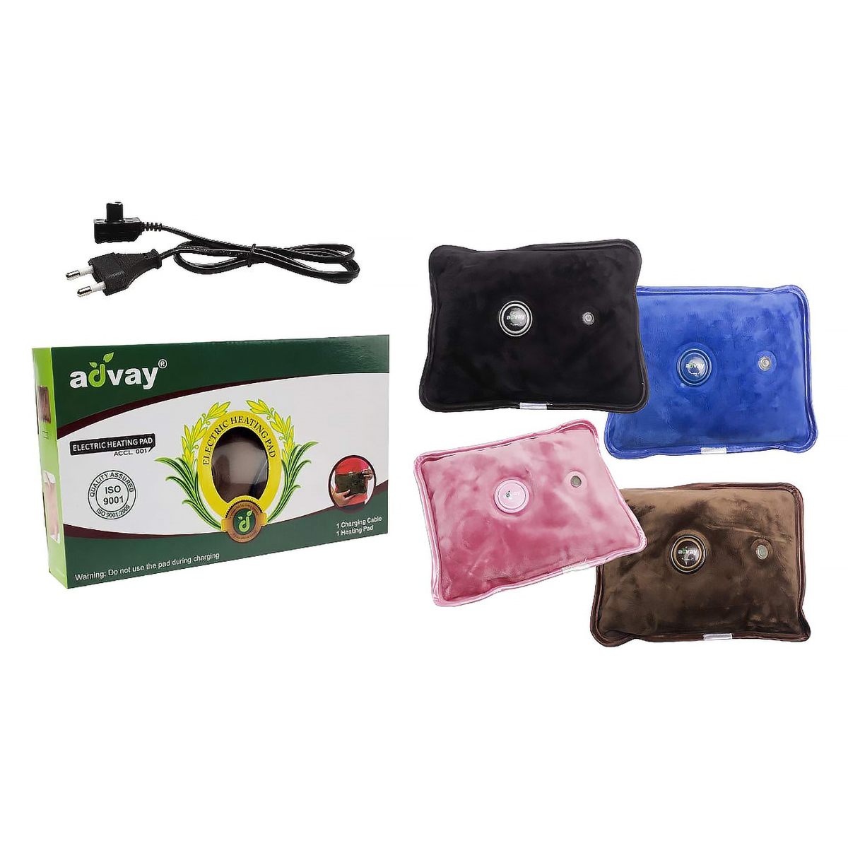 Advay Electric Heating Pad, 1 Count, Pack of 1 Advay Electric Heating Pad, 1 Count, Pack of 1