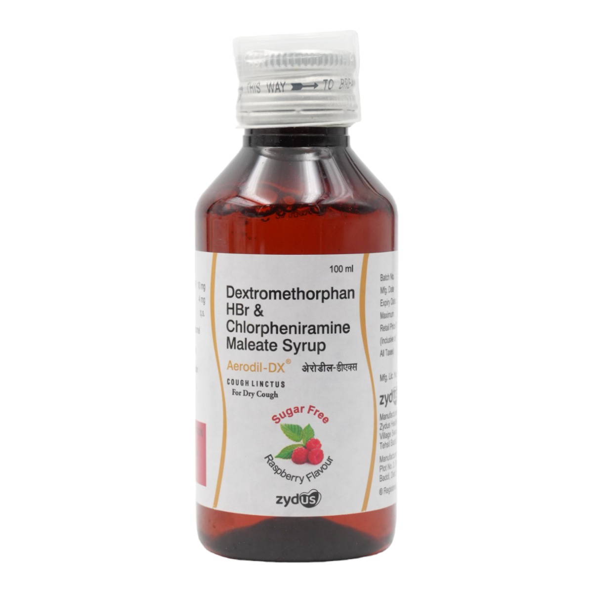 Aerodil DX Syrup 100 ml, Pack of 1 Syrup Aerodil DX Syrup 100 ml, Pack of 1 Syrup