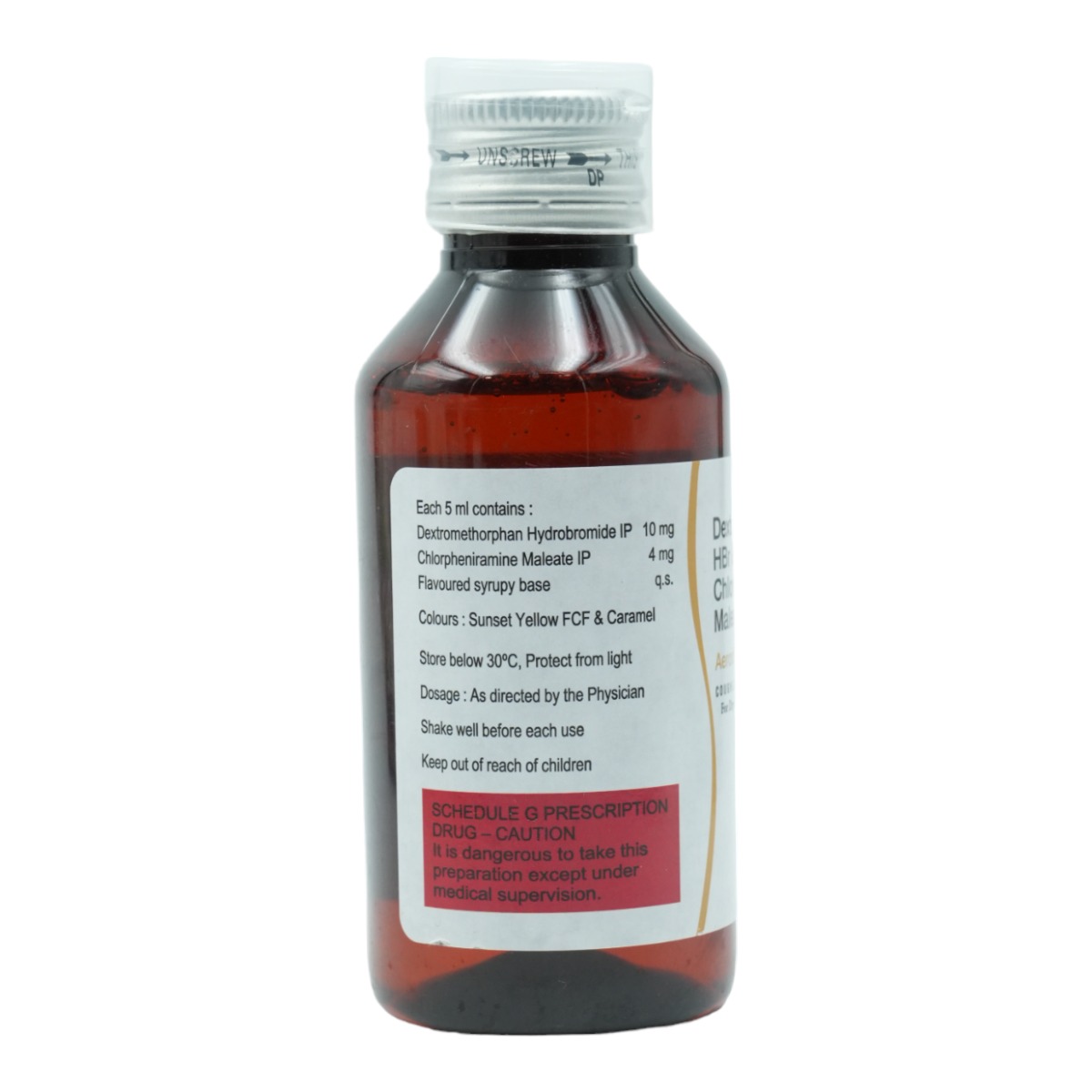 Aerodil DX Syrup 100 ml, Pack of 1 Syrup Aerodil DX Syrup 100 ml, Pack of 1 Syrup
