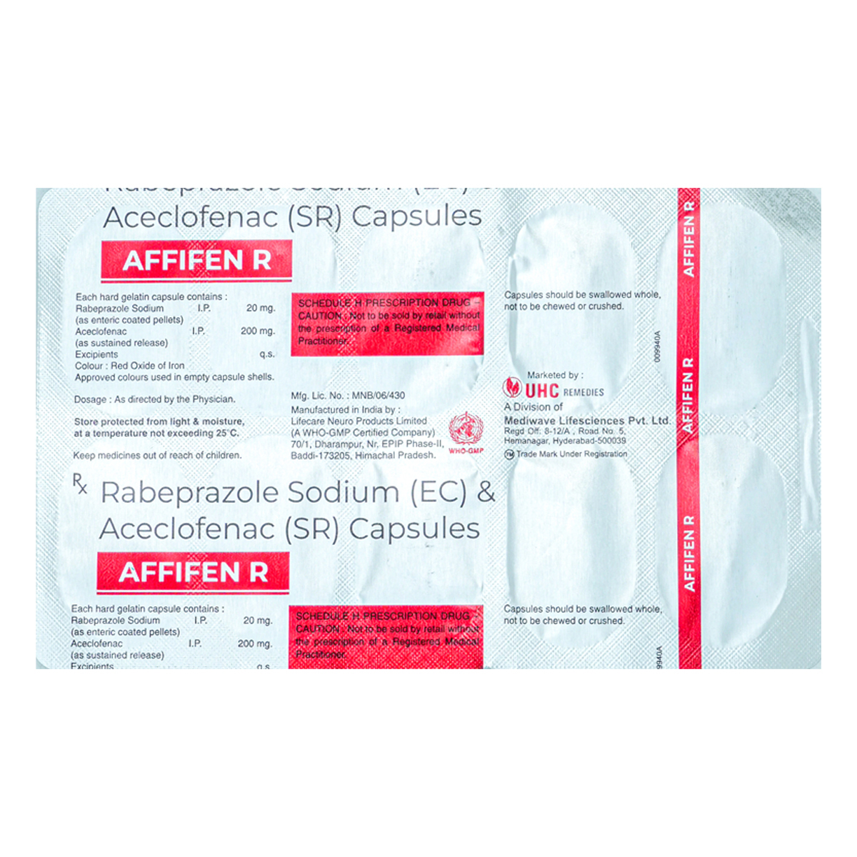 Affifen R Capsule 10's, Pack of 10 Affifen R Capsule 10's, Pack of 10