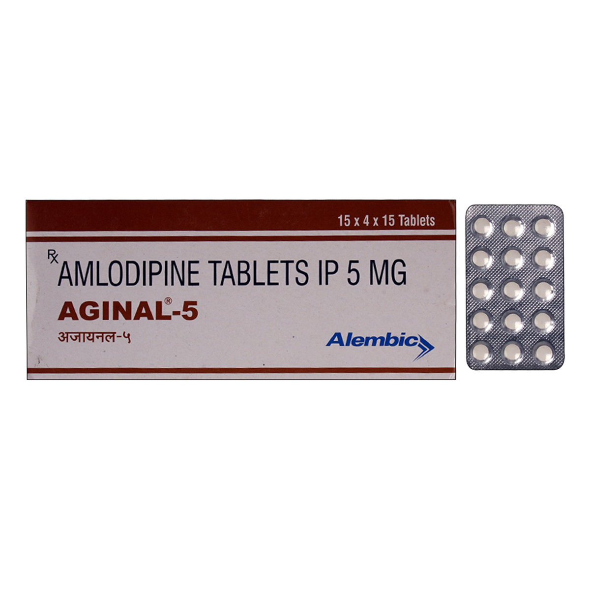 Aginal 5 Tablet 15's, Pack of 15 TABLETS Aginal 5 Tablet 15's, Pack of 15 TABLETS