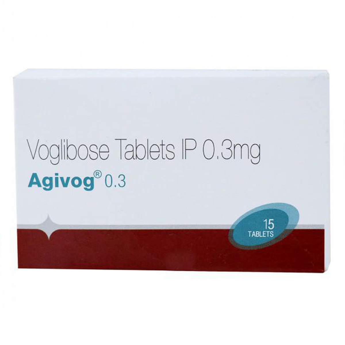 Agivog 0.3 mg Tablet 15's, Pack of 15 TabletS Agivog 0.3 mg Tablet 15's, Pack of 15 TabletS