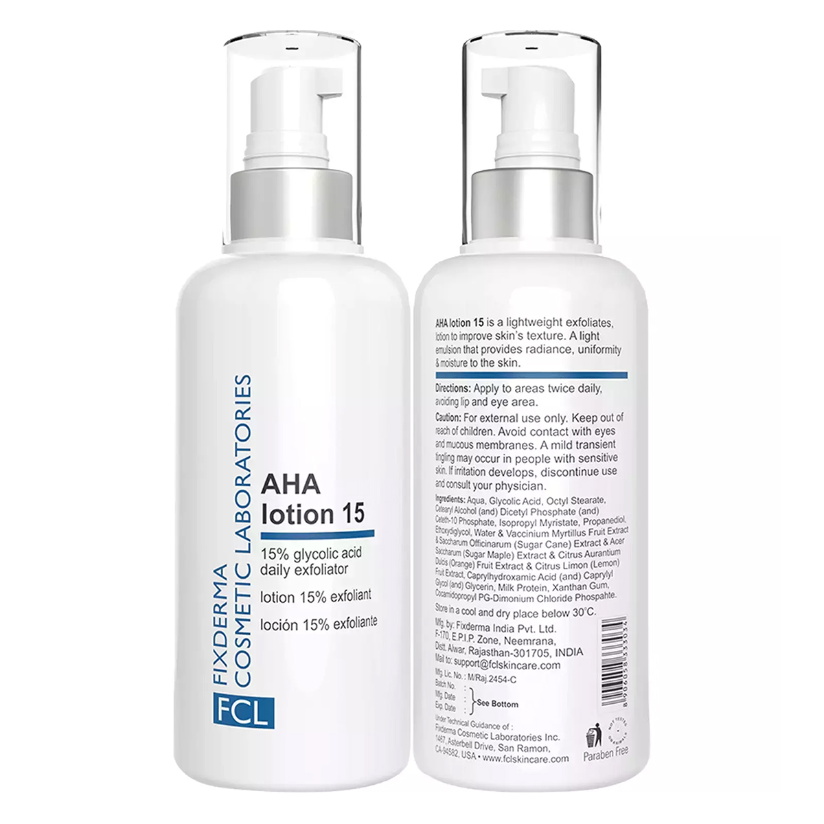 AHA 15% Lotion 100 ml, Pack of 1 AHA 15% Lotion 100 ml, Pack of 1