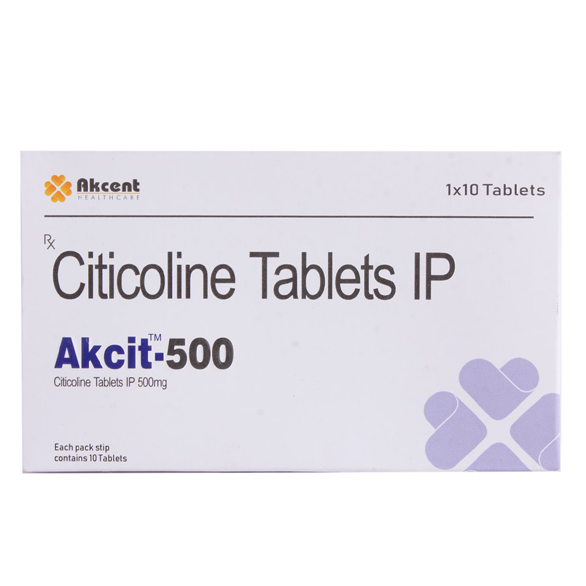 Akcit 500 Tablet 10's, Pack of 10 TABLETS Akcit 500 Tablet 10's, Pack of 10 TABLETS