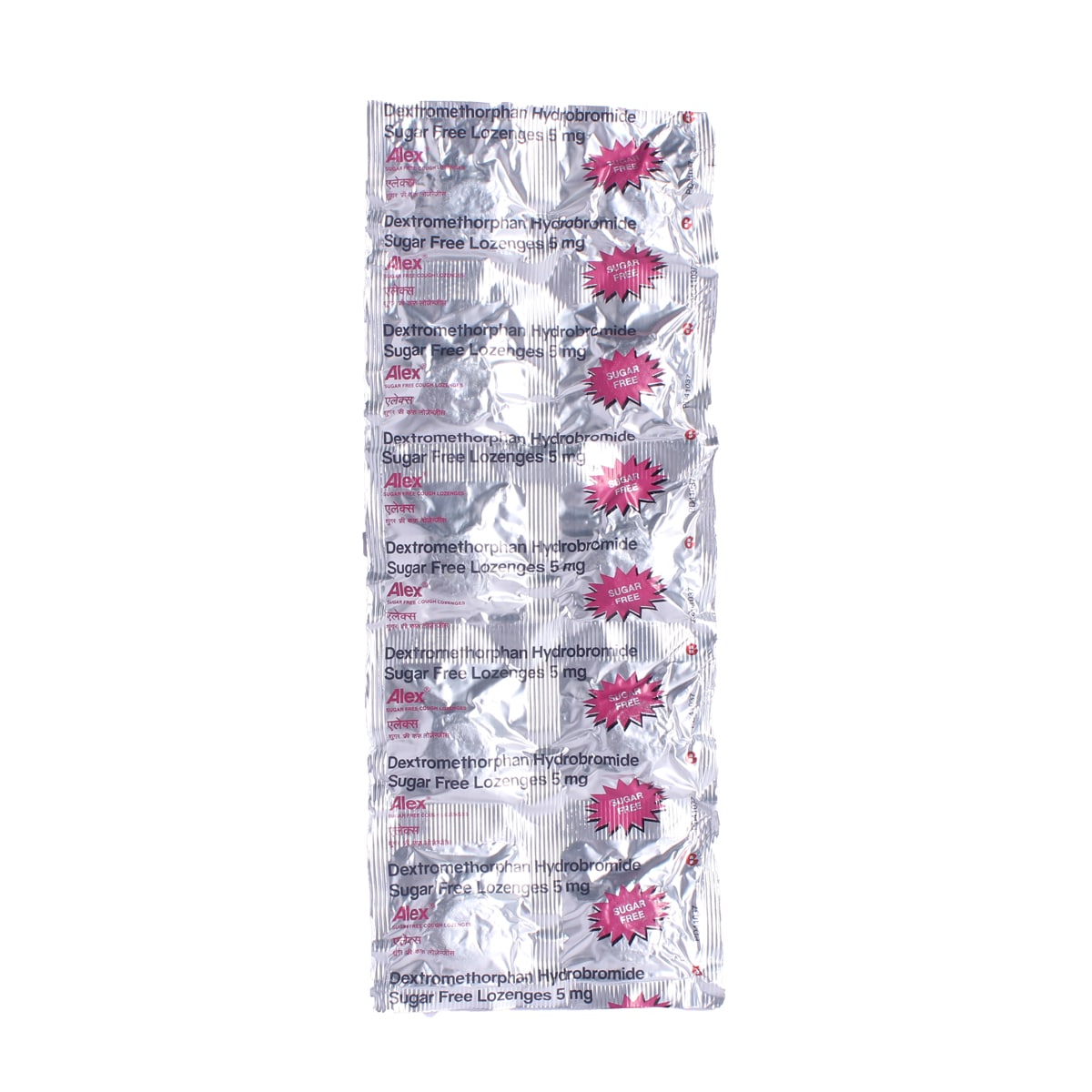 Alex Sugar Free Cough Lozenges 10's, Pack of 10 LOZENGESS