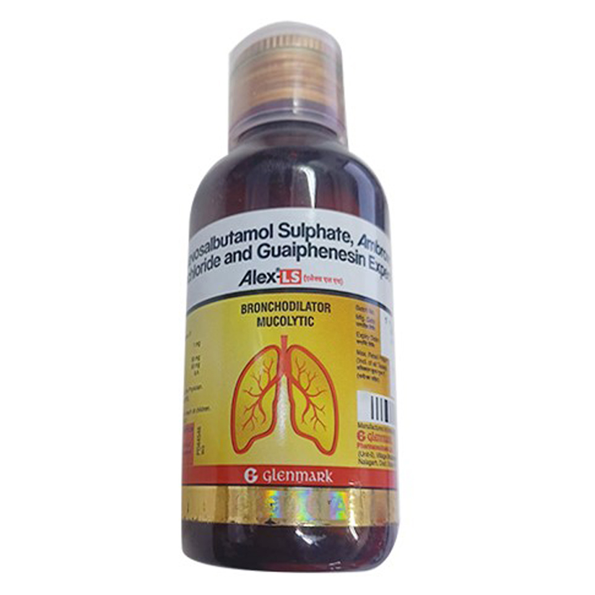 Alex-LS Expectorant 100 ml, Pack of 1 Expectorant Alex-LS Expectorant 100 ml, Pack of 1 Expectorant