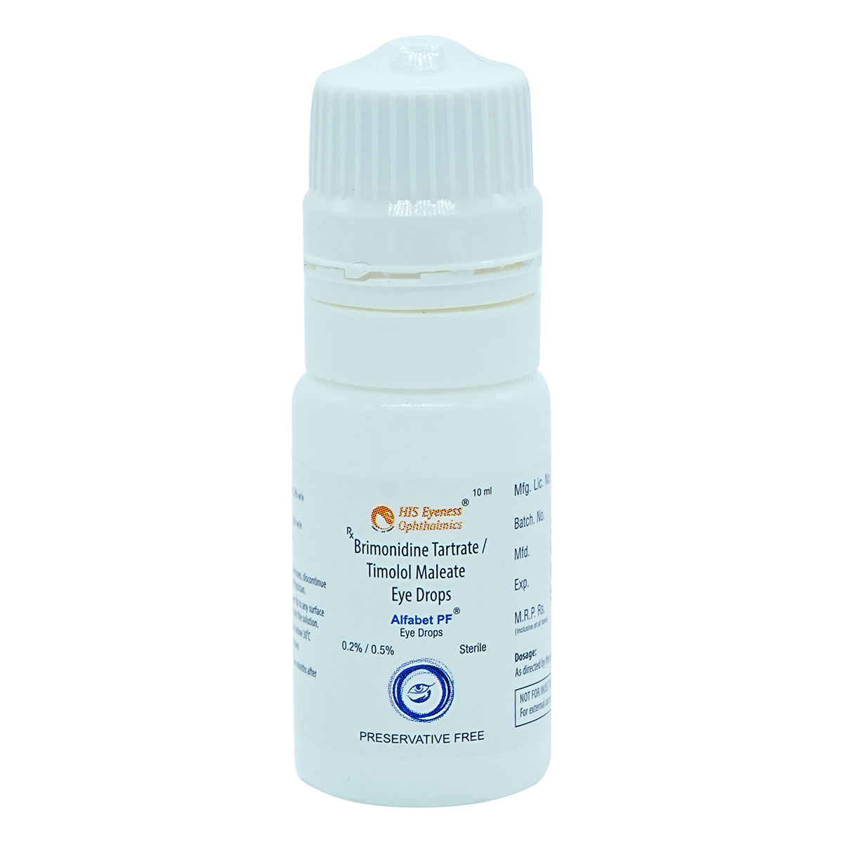 Alfabet PF Eye Drop 10 ml, Pack of 1 EYE DROPS Alfabet PF Eye Drop 10 ml, Pack of 1 EYE DROPS