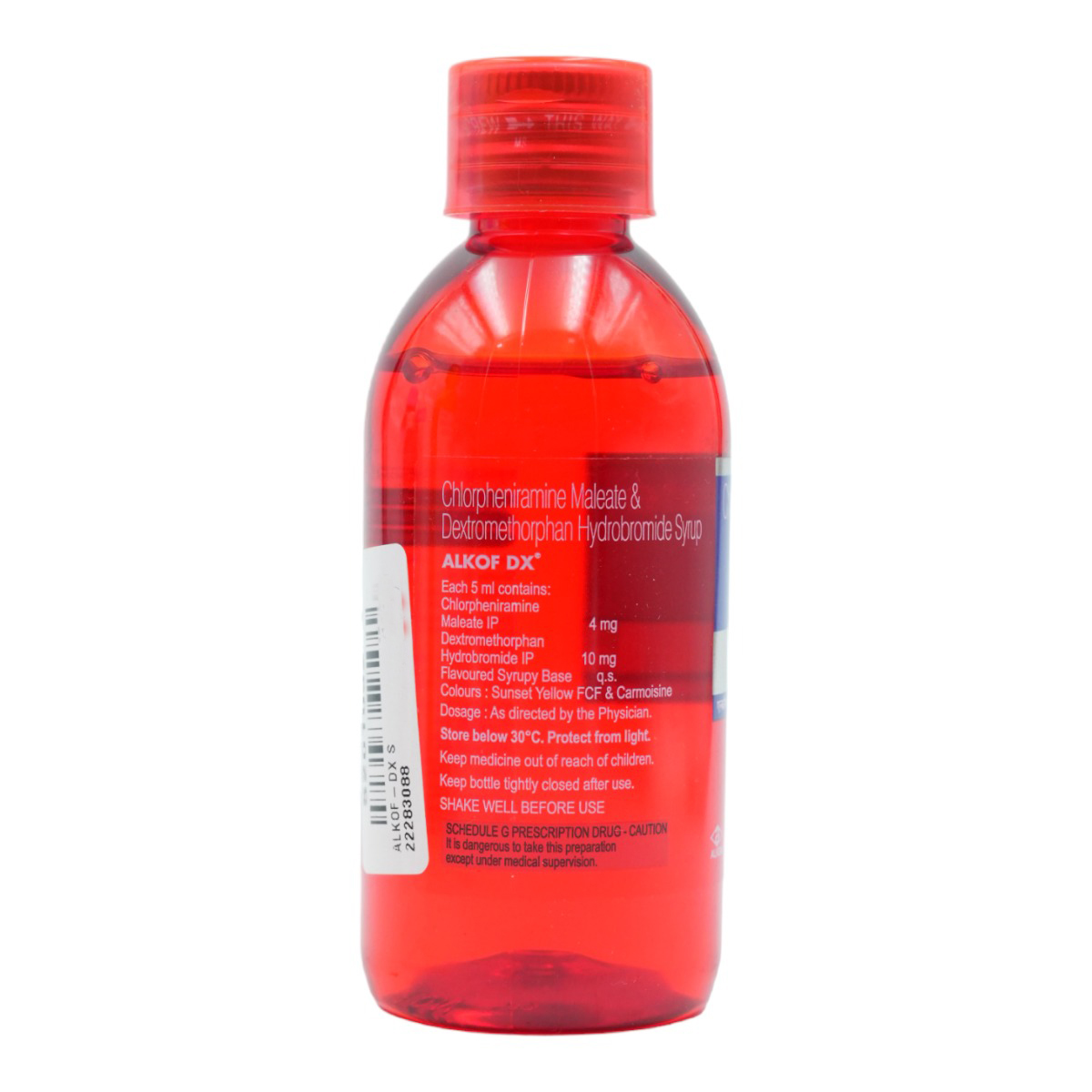 Alkof DX Syrup 100 ml, Pack of 1 SYRUP Alkof DX Syrup 100 ml, Pack of 1 SYRUP