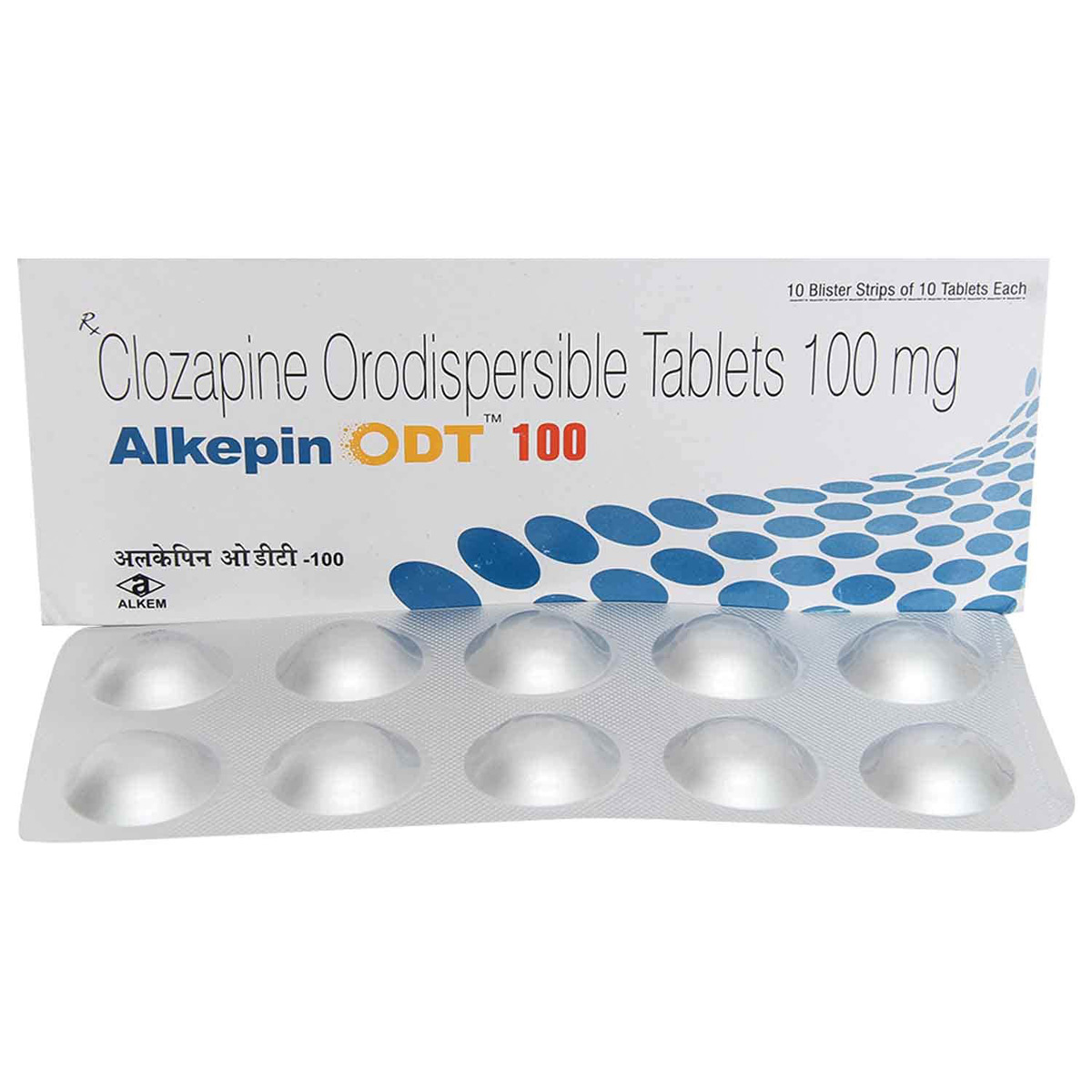 Alkepin ODT 100 Tablet 10's, Pack of 10 TABLETS Alkepin ODT 100 Tablet 10's, Pack of 10 TABLETS