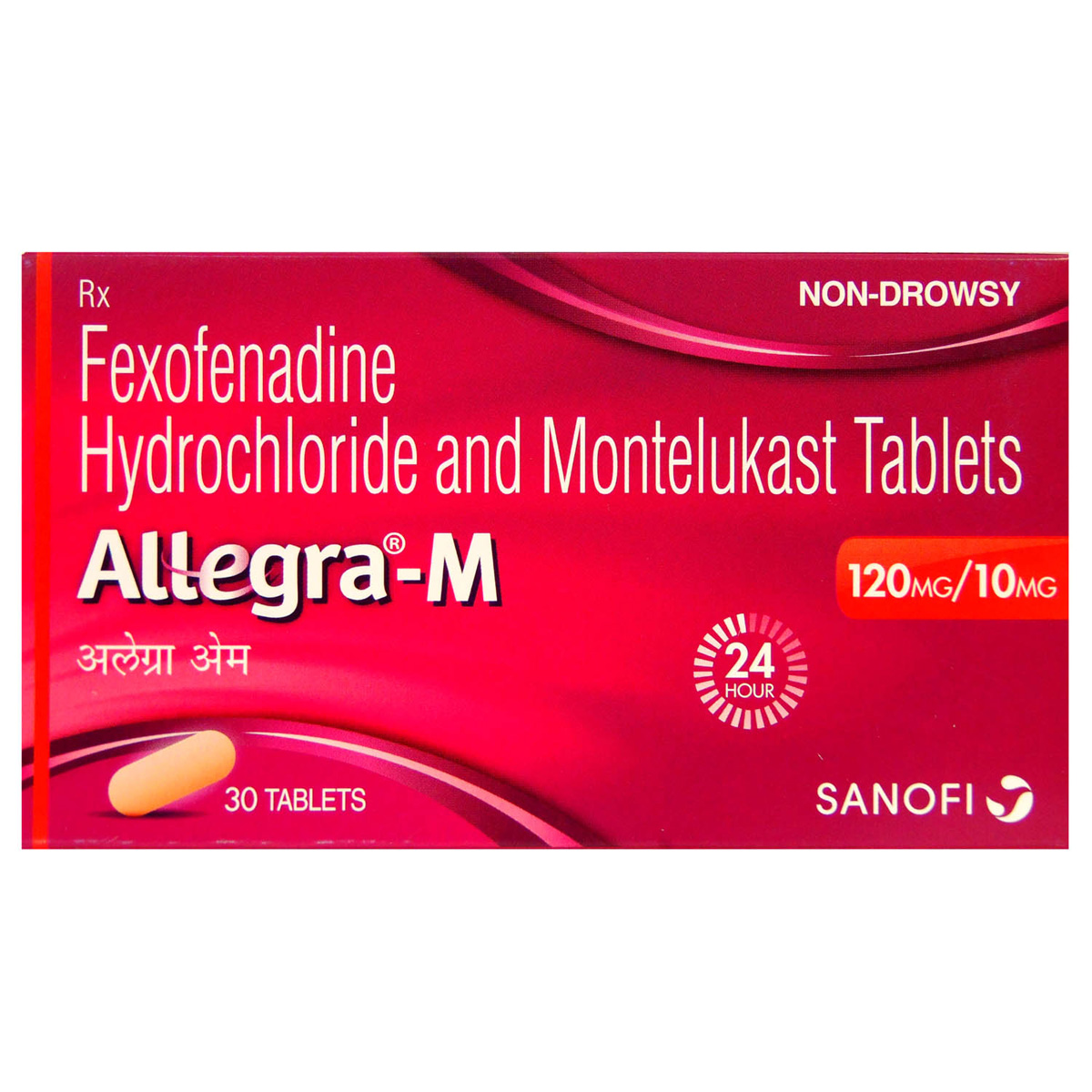 Buy Allegra-M 120 mg/10 mg Tablet 10's Online