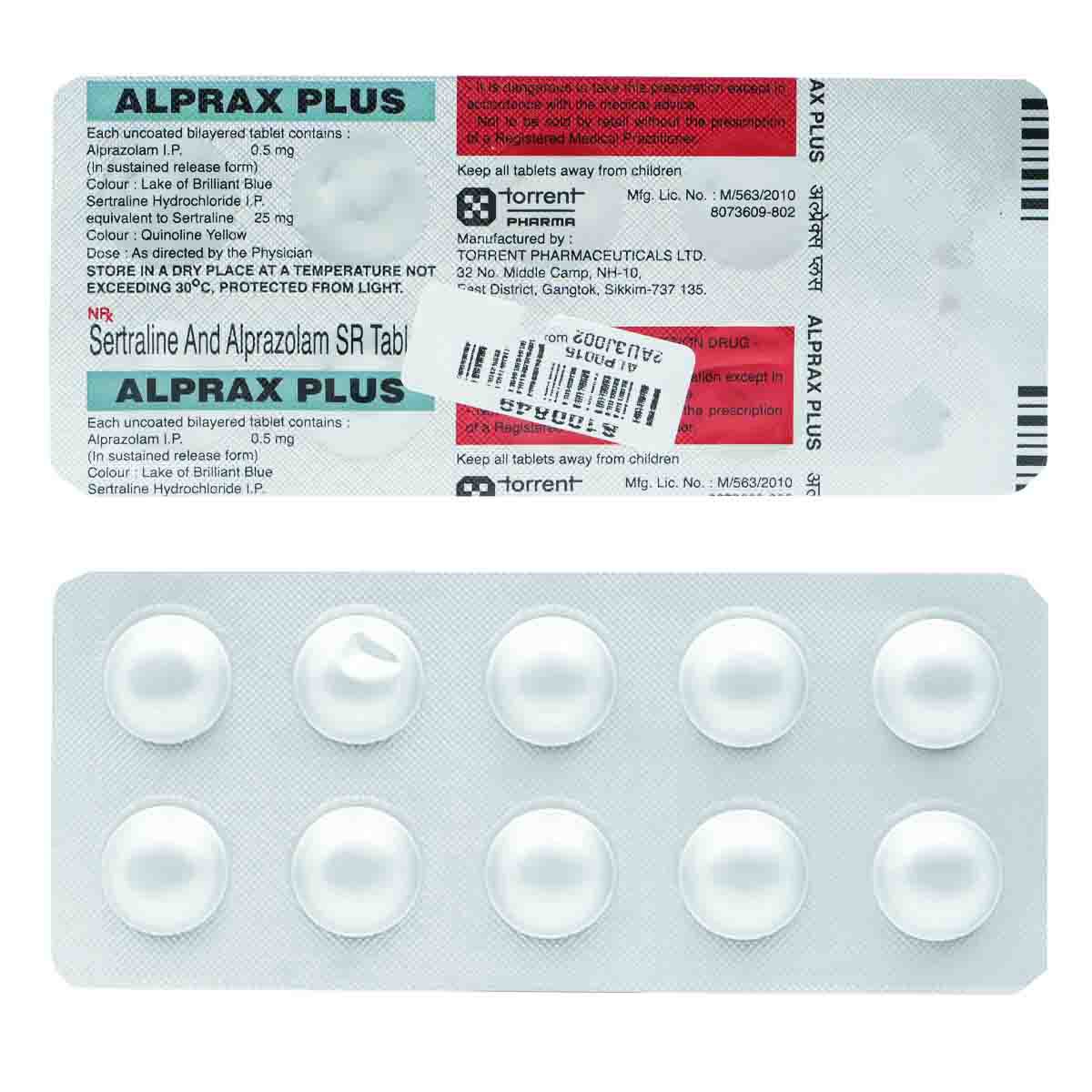 Buy Alprax Plus Tablet 10's Online