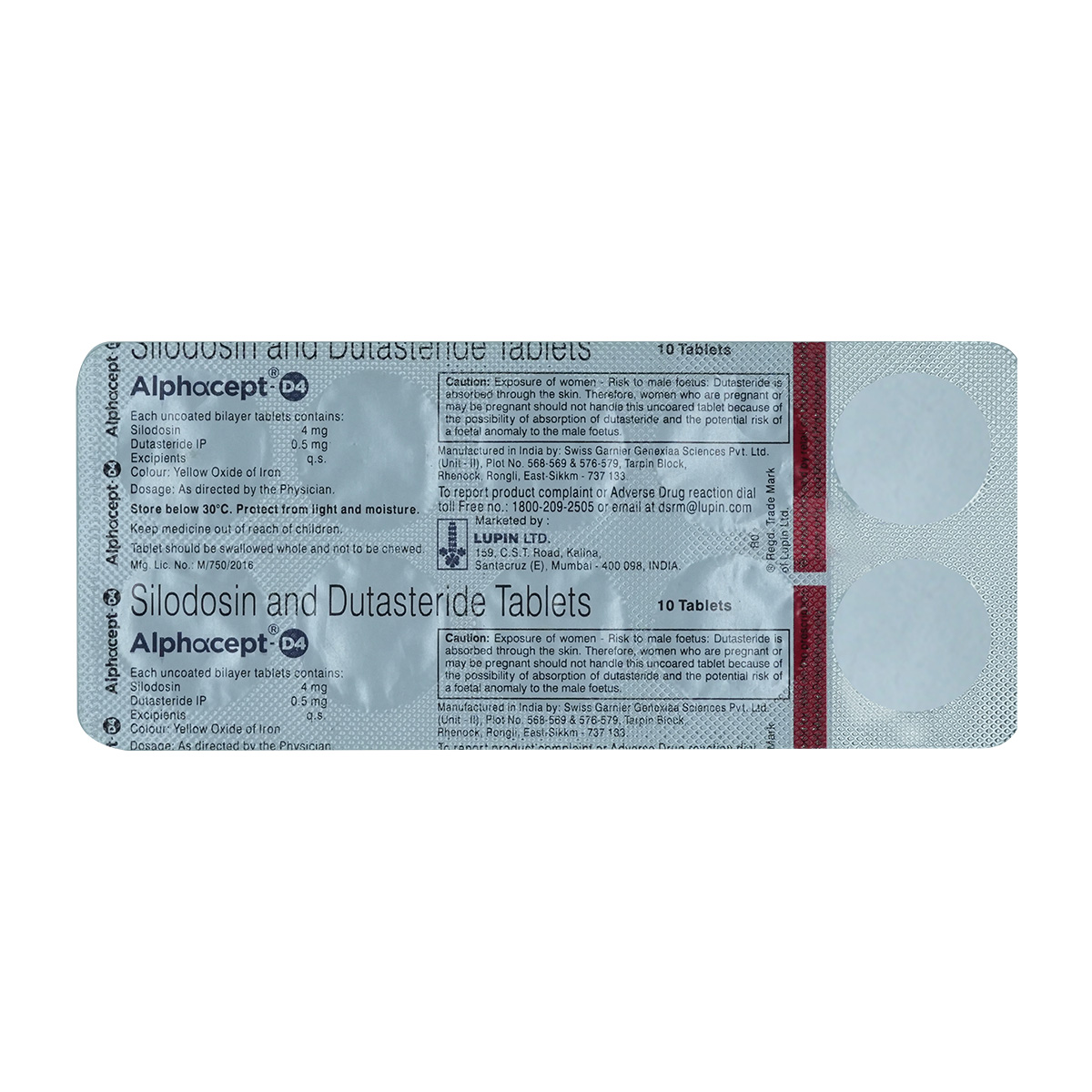 Alphacept-D4 Tablet 10's, Pack of 10 Alphacept-D4 Tablet 10's, Pack of 10