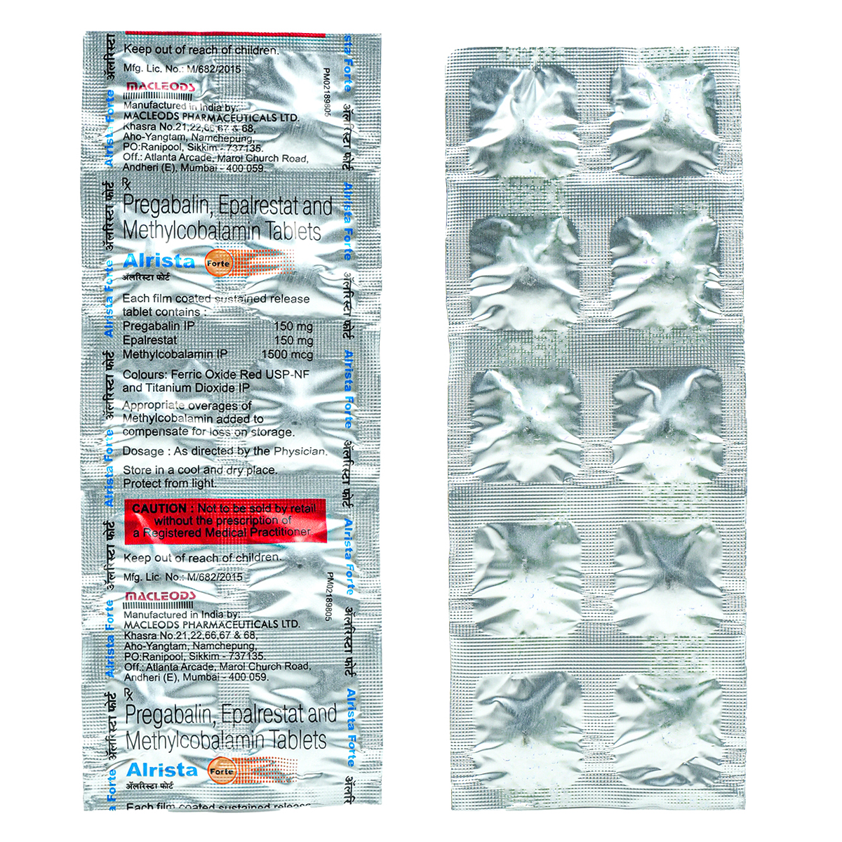 Buy Alrista Forte Tablet 10's Online