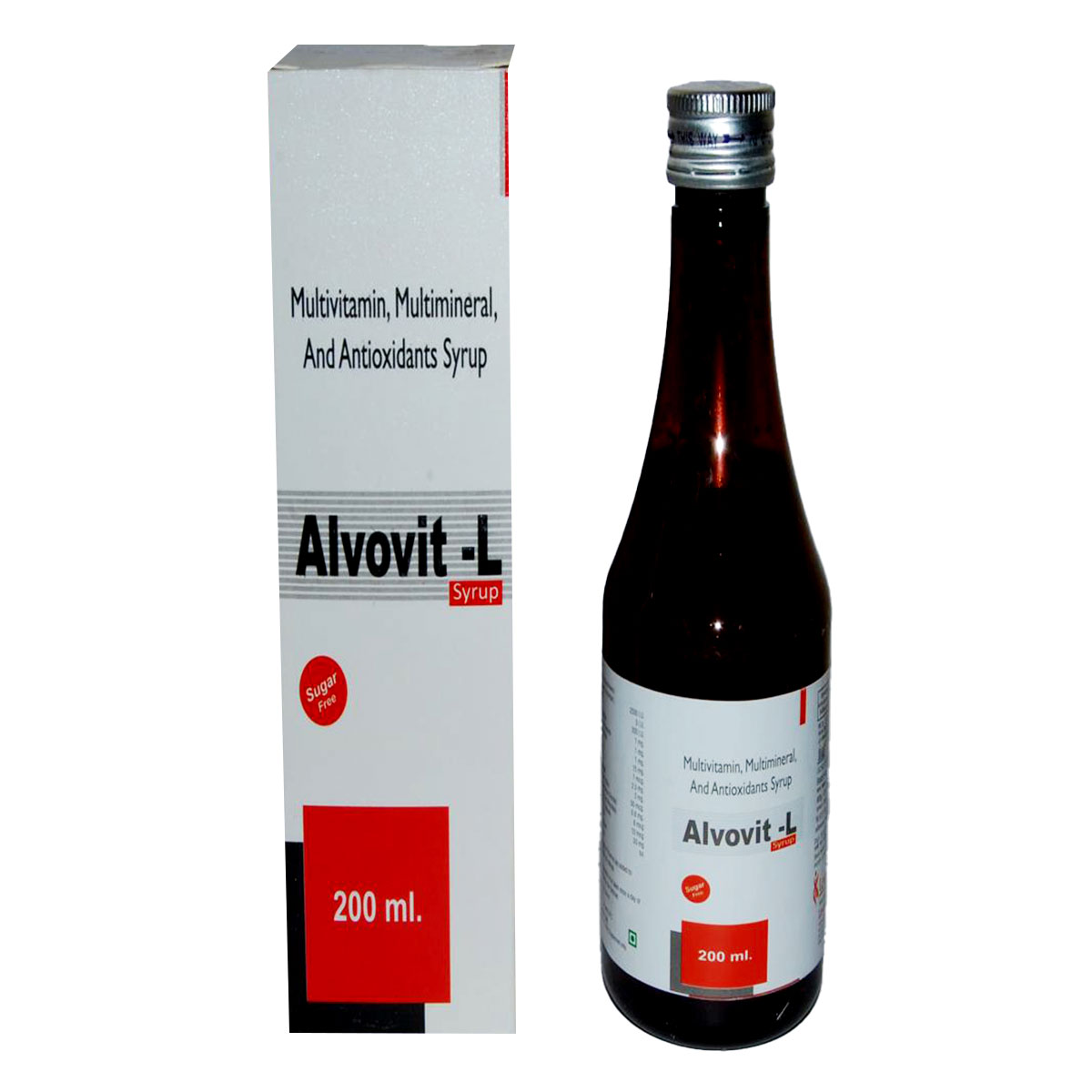 Alvovit-L Syrup 200 ml, Pack of 1 Liquid Alvovit-L Syrup 200 ml, Pack of 1 Liquid