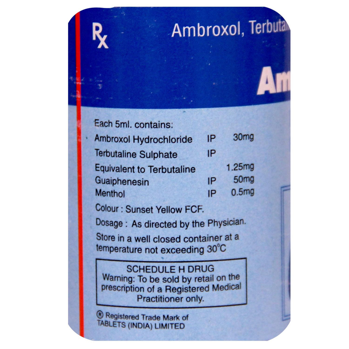 Ambrolite S Syrup 100 ml, Pack of 1 SYRUP Ambrolite S Syrup 100 ml, Pack of 1 SYRUP