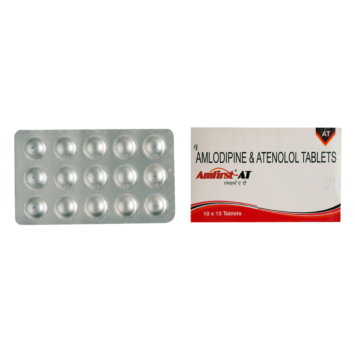 Amfirst AT 5 mg/50 mg Tablet 15's, Pack of 15 TabletS Amfirst AT 5 mg/50 mg Tablet 15's, Pack of 15 TabletS