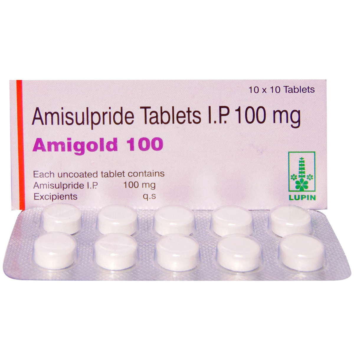 Buy Amigold 100 Tablet 10's Online