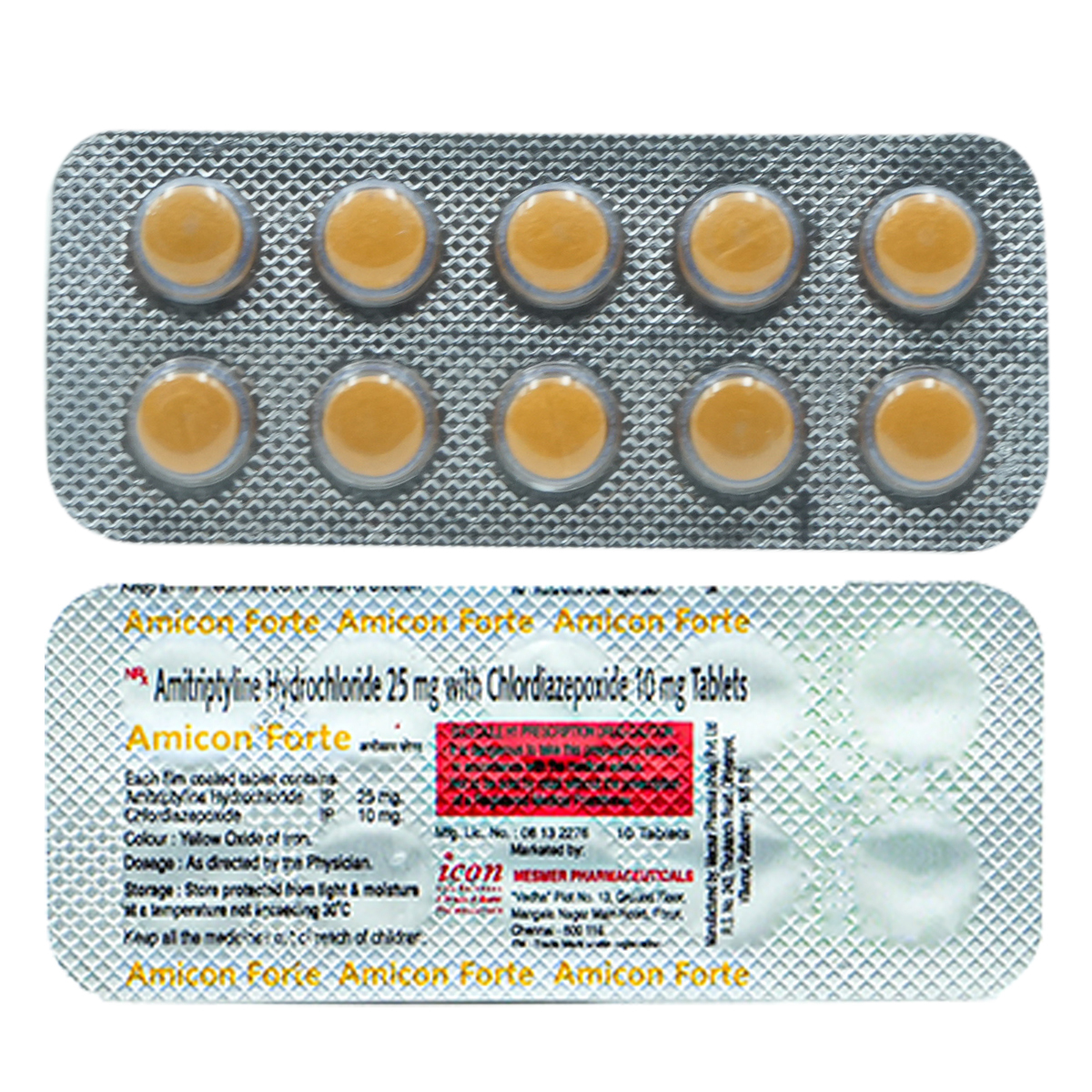 Amicon Forte Tablet 10's, Pack of 10 TabletS Amicon Forte Tablet 10's, Pack of 10 TabletS