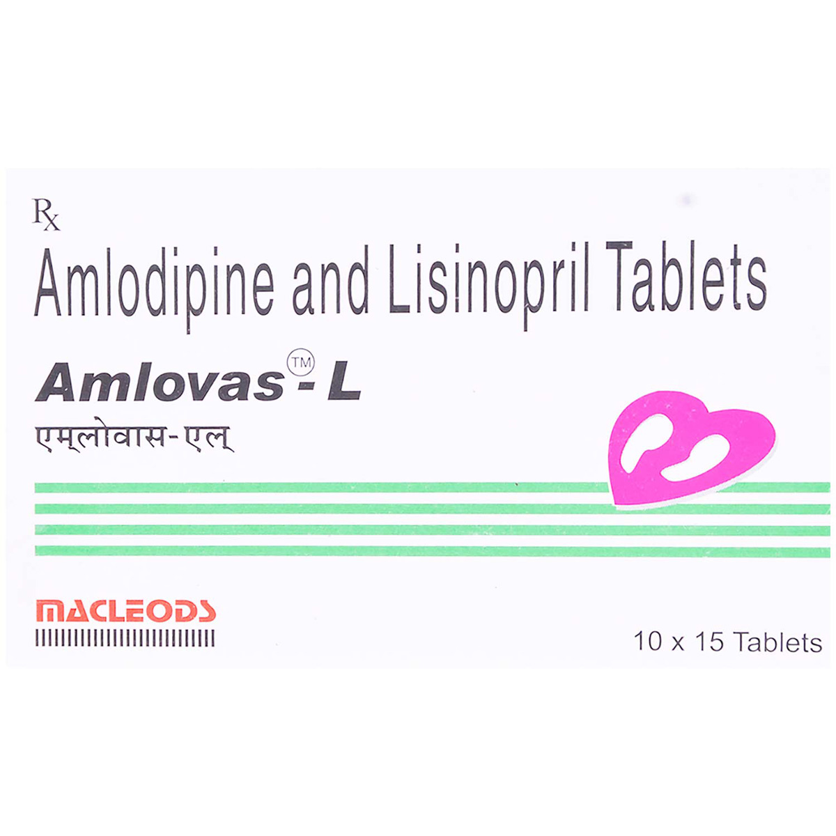 Buy Amlovas-L Tablet 15's Online