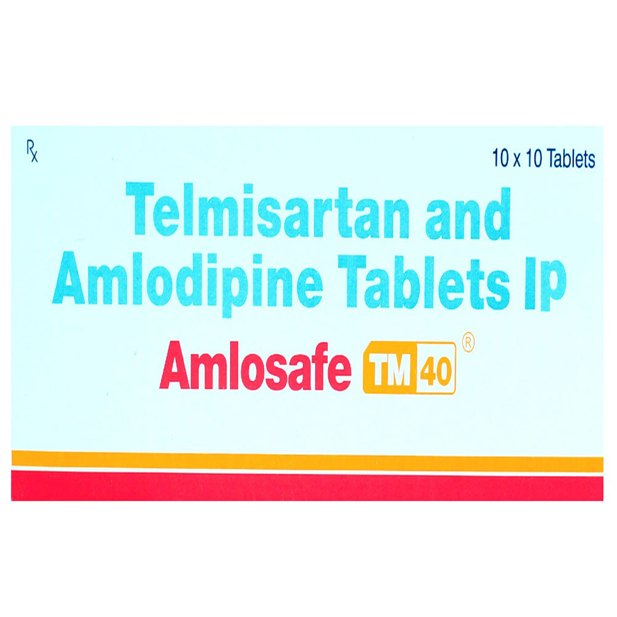 Buy Amlosafe TM 40 Tablet 10's Online