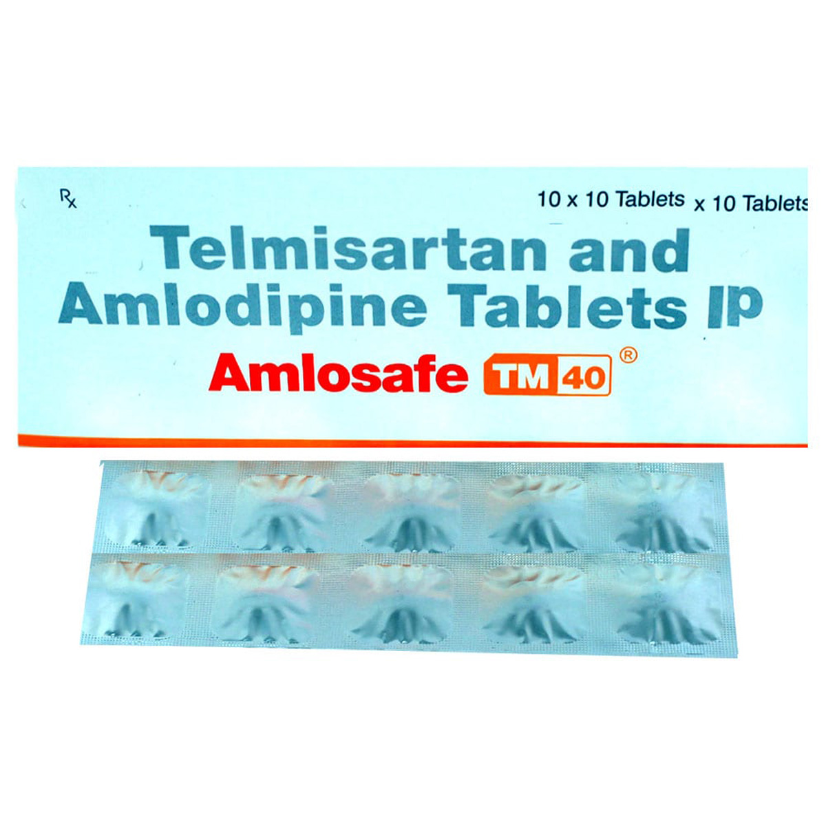 Amlosafe TM 40 Tablet 10's, Pack of 10 Amlosafe TM 40 Tablet 10's, Pack of 10