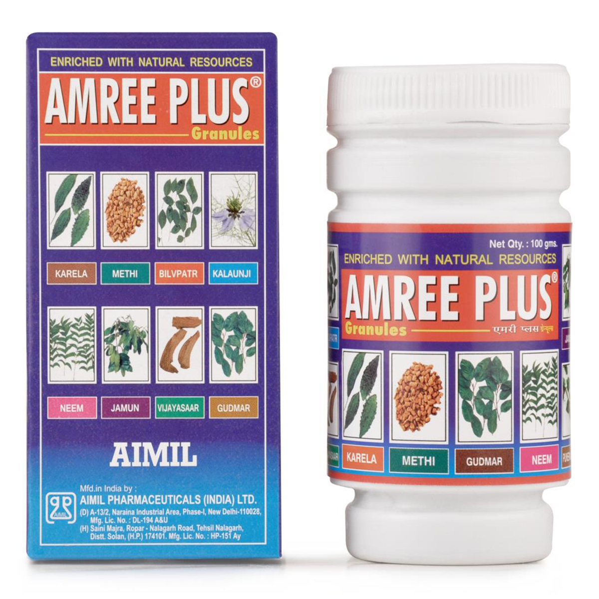 Aimil Amree Plus Granules, 100 gm, Pack of 1 Aimil Amree Plus Granules, 100 gm, Pack of 1