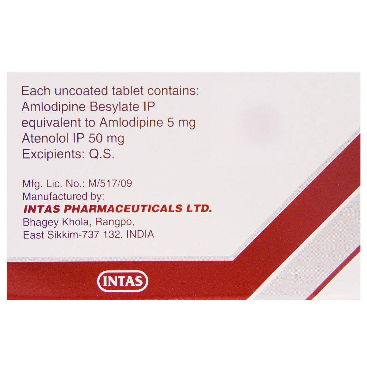 Amtas-AT Tablet 15's, Pack of 15 TABLETS Amtas-AT Tablet 15's, Pack of 15 TABLETS