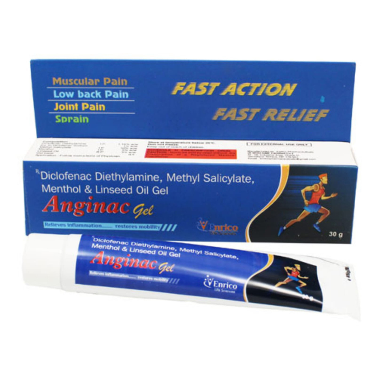 Anginac Gel 30 gm, Pack of 1 GEL Anginac Gel 30 gm, Pack of 1 GEL