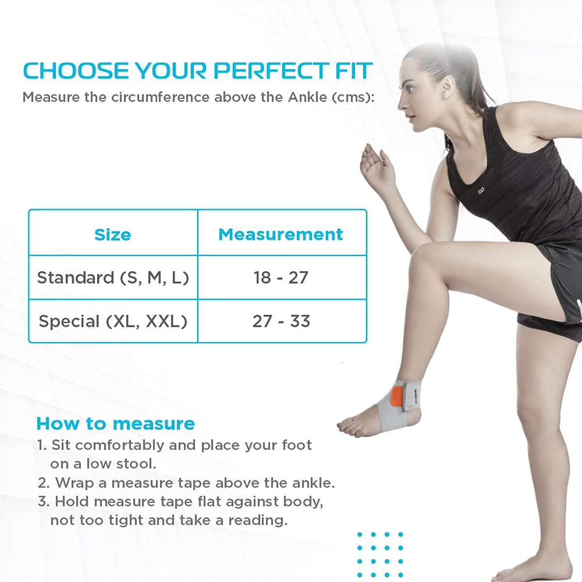 Vissco Ankle Binder Standard, 1 Count, Pack of 1 Vissco Ankle Binder Standard, 1 Count, Pack of 1