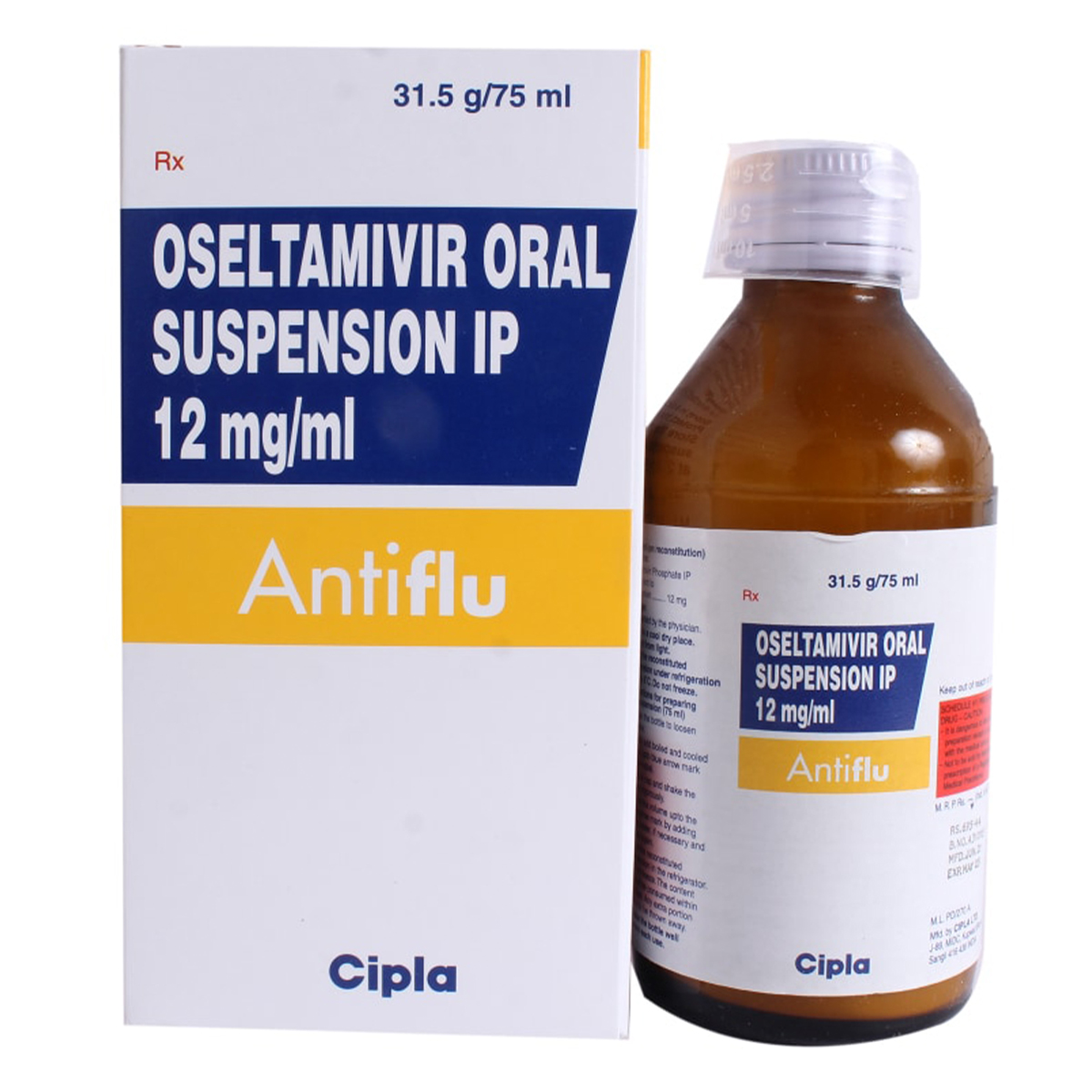 Buy Antiflu Suspension 75 ml Online