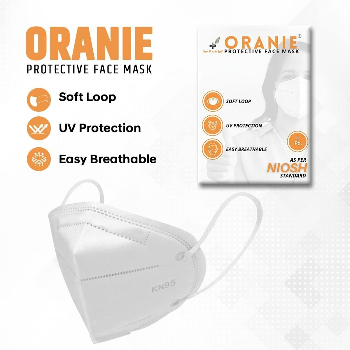 New Oranie Anti Pollution Dust Face Mask 1 Count | With 5 Layers Of Protection | Breathable, Pack of 1 New Oranie Anti Pollution Dust Face Mask 1 Count | With 5 Layers Of Protection | Breathable, Pack of 1