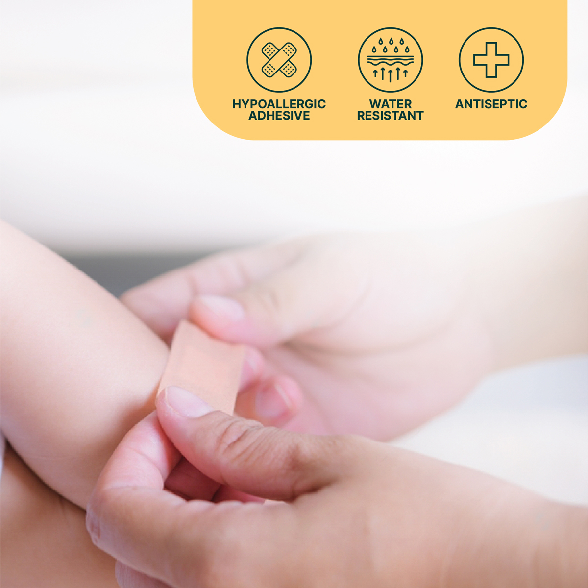 Apollo Pharmacy Adhesive Bandages, 100 Count, Pack of 100 Apollo Pharmacy Adhesive Bandages, 100 Count, Pack of 100