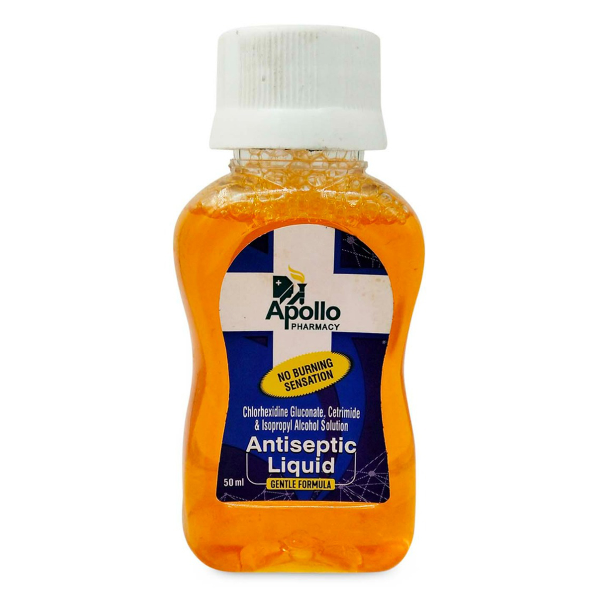 Apollo Pharmacy Antiseptic Liquid, 50 ml, Pack of 1