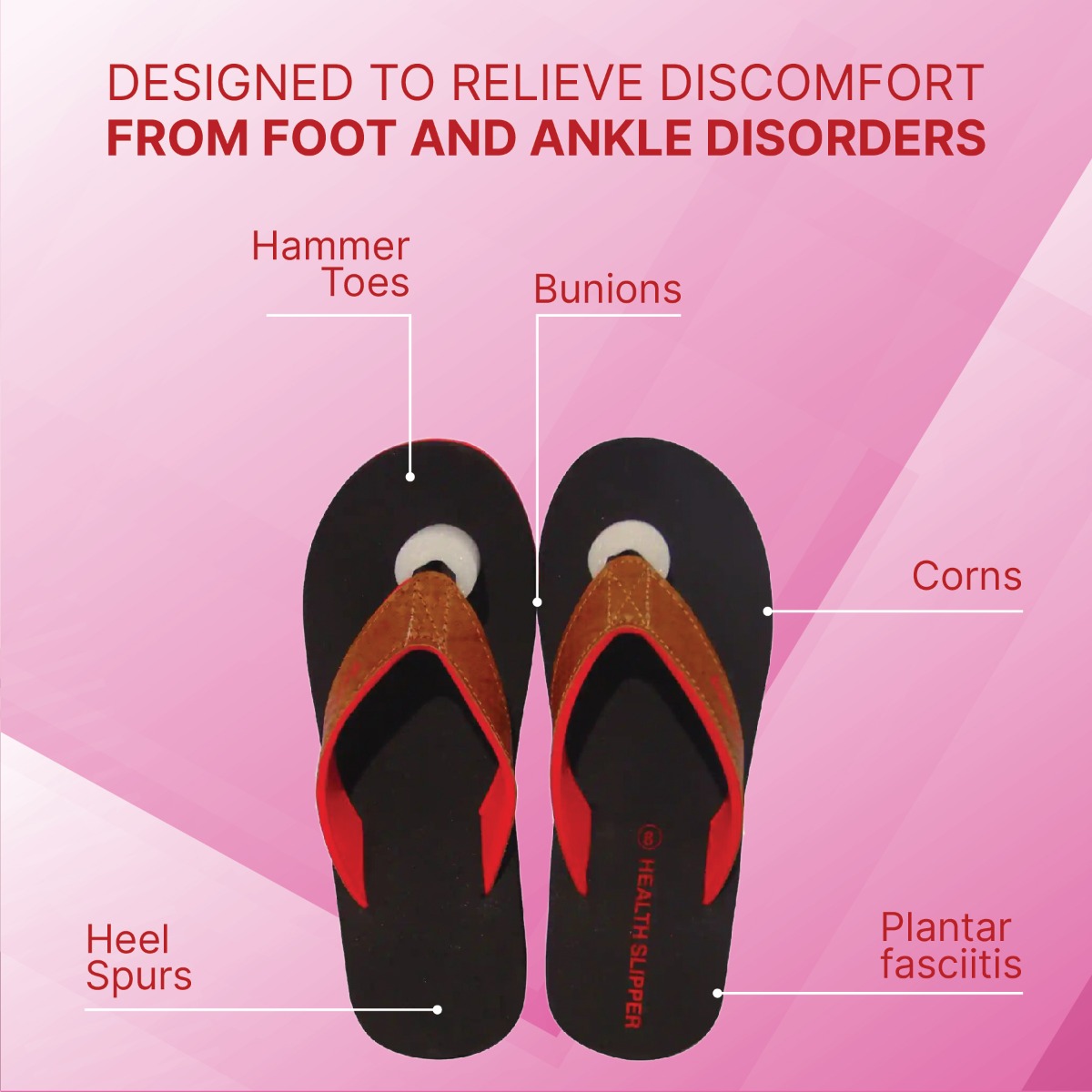 Apollo Pharmacy Diabetes & Heel Pain Health Slipper for Women, Size-8, 1 Pair, Pack of 1 Apollo Pharmacy Diabetes & Heel Pain Health Slipper for Women, Size-8, 1 Pair, Pack of 1