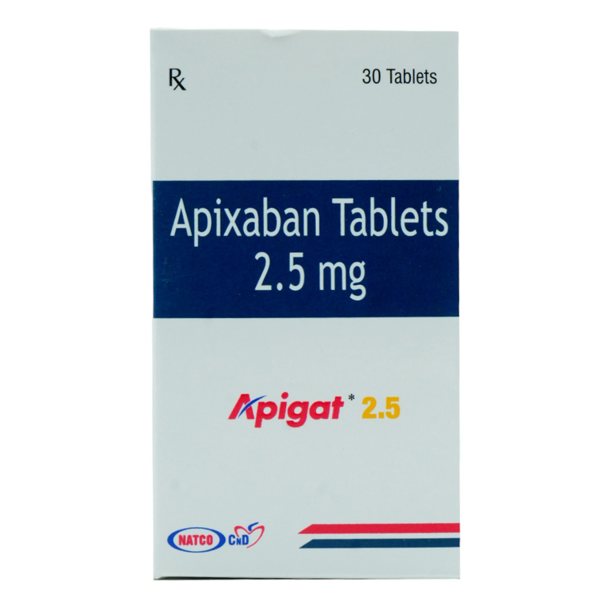 Apigat 2.5 Tablet 30's, Pack of 1 TABLET Apigat 2.5 Tablet 30's, Pack of 1 TABLET